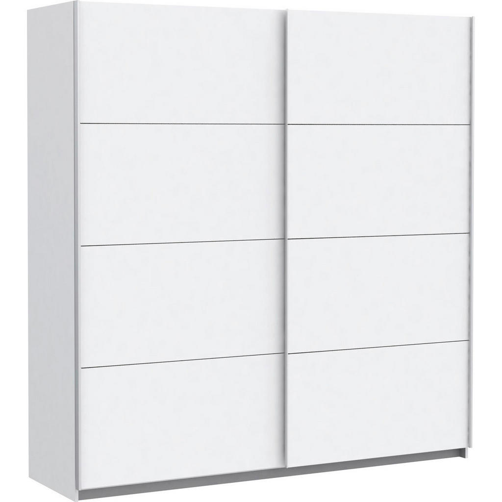 Ti'me SKŘÍŇ S POSUVNÝMI DVEŘMI, bílá, 200/210/61 cm