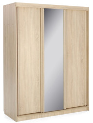 Třídveřová šatní skříň rea atlanta 2 - dub bardolino