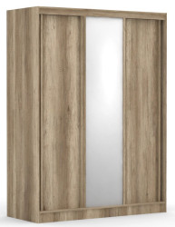 Třídveřová šatní skříň rea atlanta 2 - dub canyon