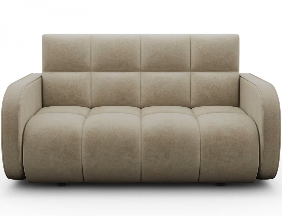 Trojmístná rozkládací pohovka s úložným prostorem deverio 3 - béžová -