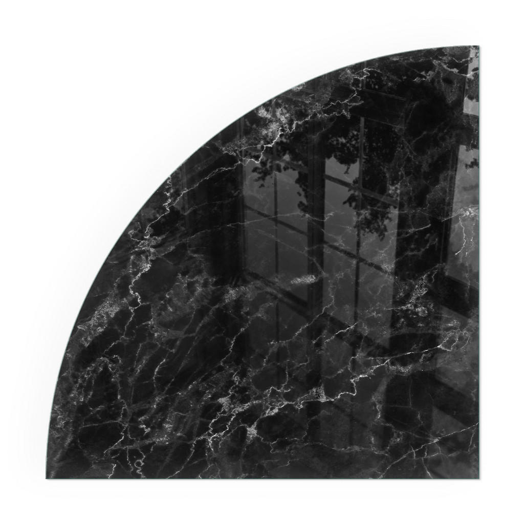 TULUP PODLOŽKA POD KRB 1/4 100x100 cm - Elegantní mramorový vzor