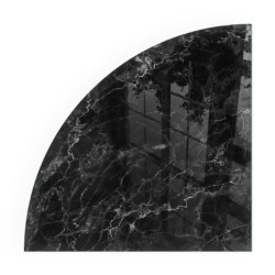 TULUP PODLOŽKA POD KRB 1/4 100x100 cm - Elegantní mramorový vzor