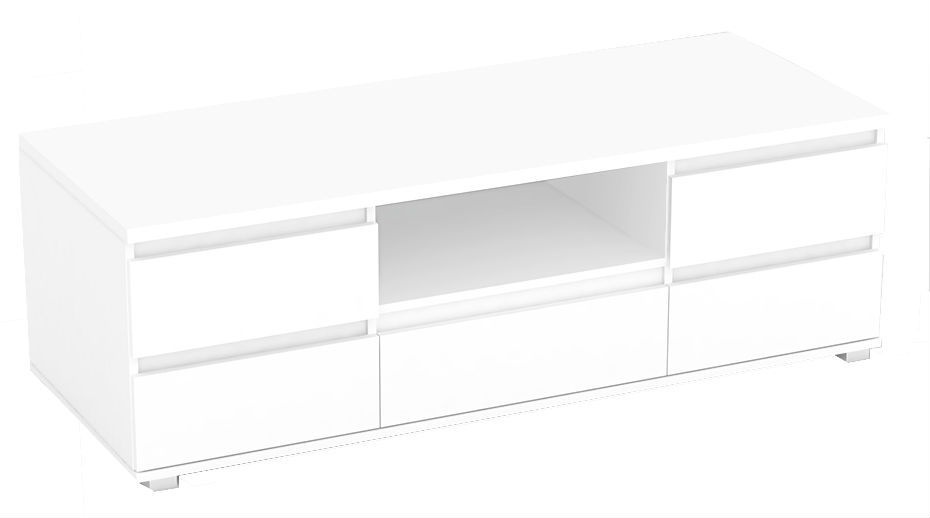 Tv skříňka rea amy 19 - bílá