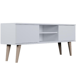 TV Stolek 120 Toronto Bílá