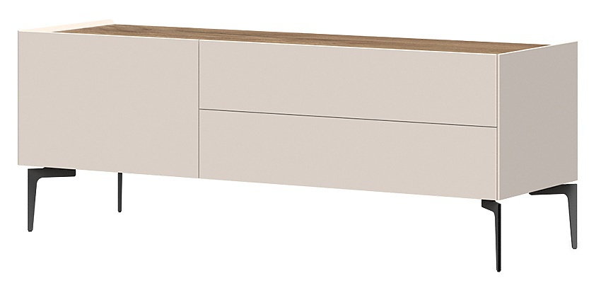 Tv stolek 148 ambrosia - béžová/dub tobacco