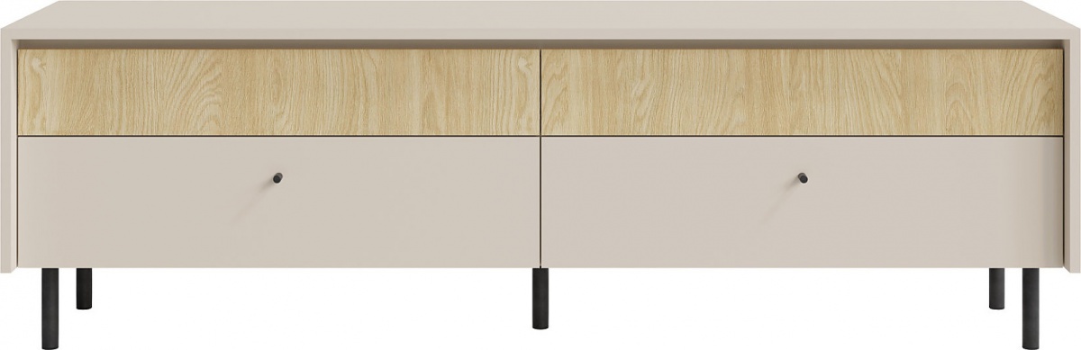 Tv stolek 160 zayda - béžová/dub pískový