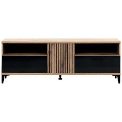 Tv stolek Aris As01 dub evoke/černá