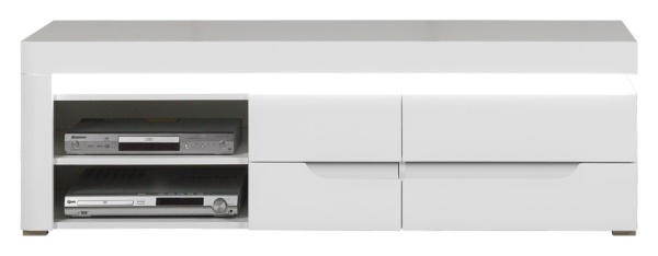 Tv stolek irma - bílý