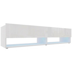Tv stolek Izumi 175 WH bílá mat/lesk