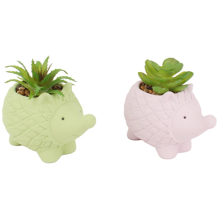 Umělá rostlina v květináči 10x12cm mix 98896