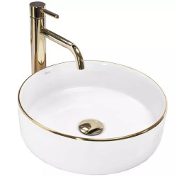 Umyvadlo na desku Sami Gold Edge