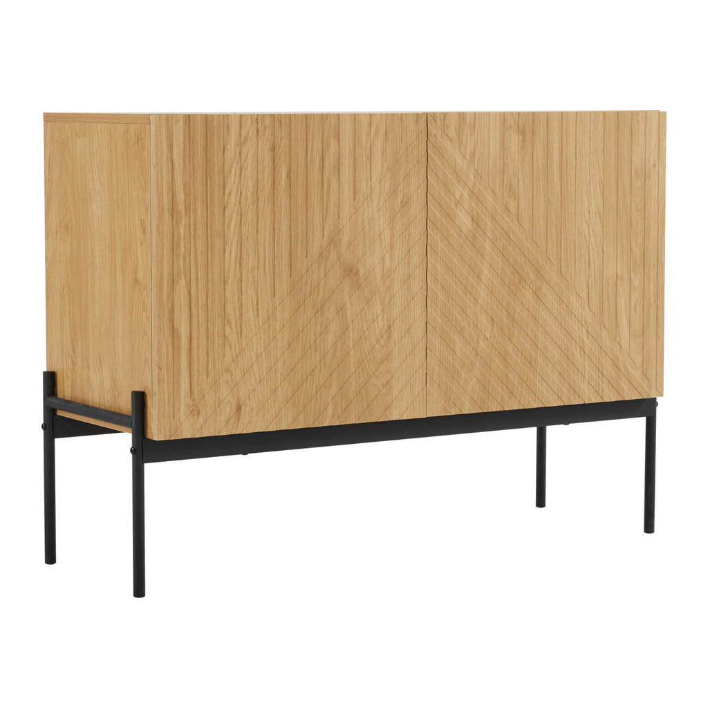 Urban Meuble VÍCEÚČELOVÁ SKŘÍŇ v dekoru dřeva 100/40/70 cm