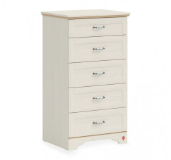 Úzká komoda lilian - bříza