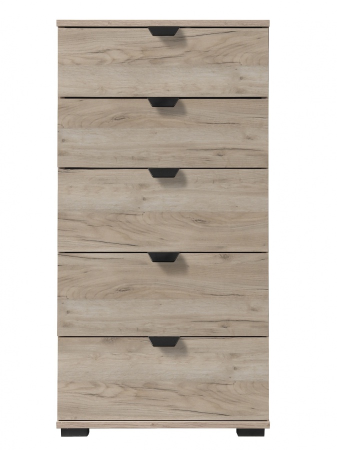 Úzká komoda rango - dub šedý