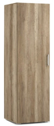 Úzka šatní skříň rea catania 1 - dub canyon