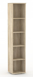 Úzký policový regál rea office 50 - dub bardolino