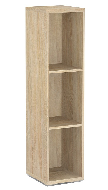 Úzký regál rea store 30x124cm - dub bardolino