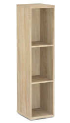 Úzký regál rea store 30x124cm - dub bardolino