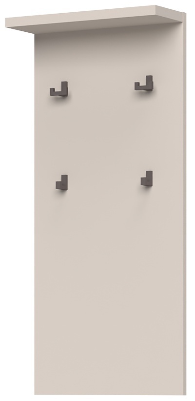 Úzký věšákový panel baptiste - béžová