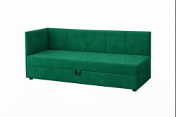 Válenda Vello 2 Rozměr: 90 x 200 cm, látka: Monolith 09, Varianta: Pravá