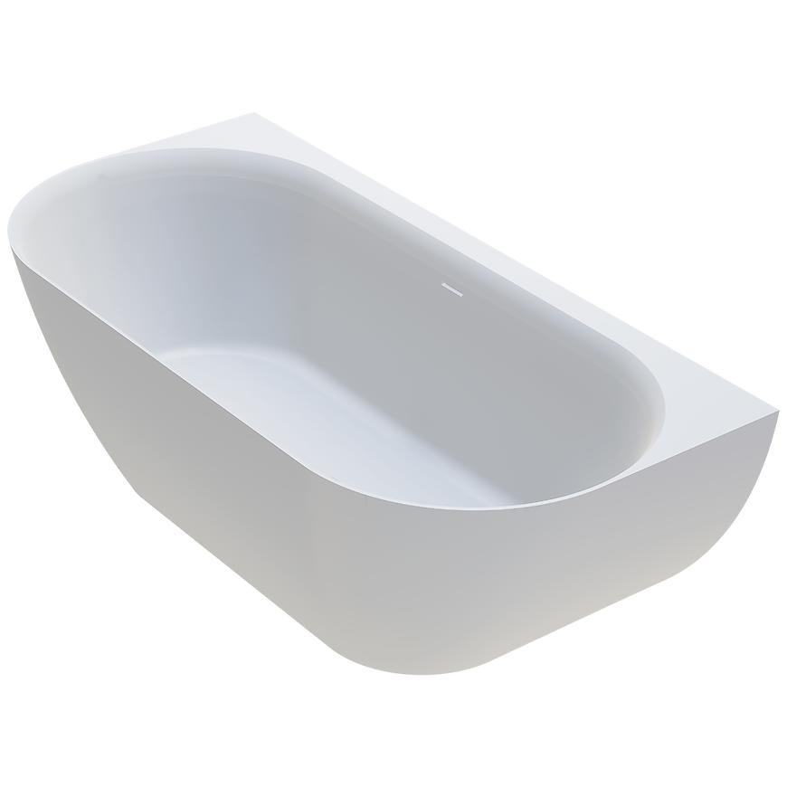 Vana Lesla 168x82 konglomerát bílý mat