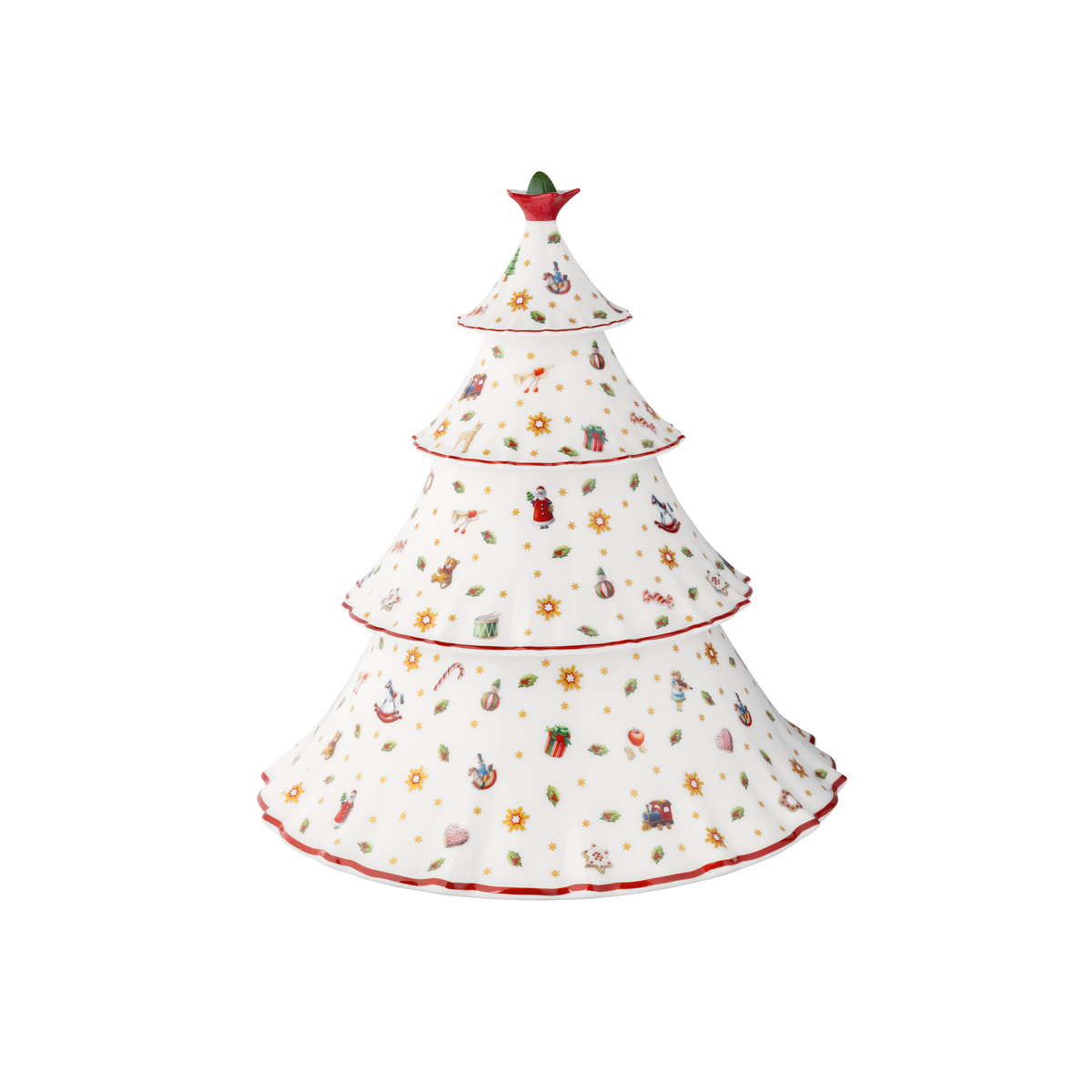 Vánoční dóza ve tvaru stromku, kolekce Toy's Delight - Villeroy & Boch