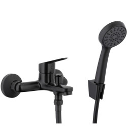 Vanová baterie se sprchou Sparc Black