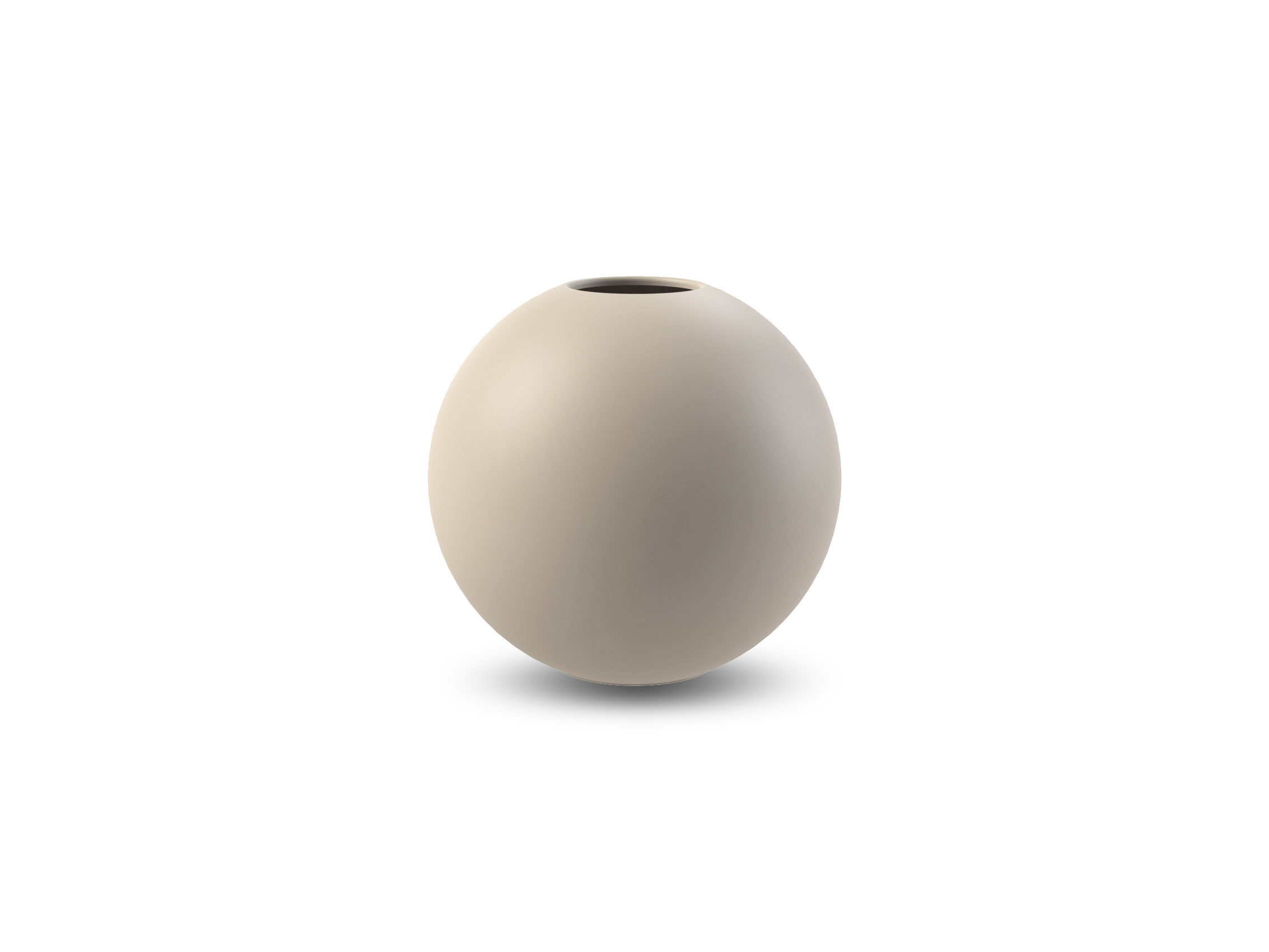 Váza Ball, 8cm, písek - COOEE