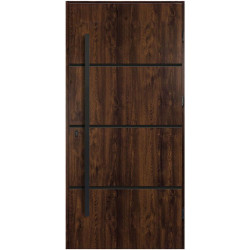 Vchodové dveře Fobos 90P Ořech