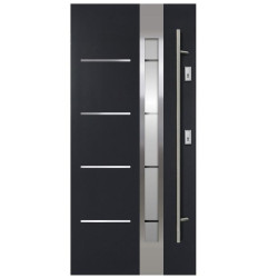 Vchodové dveře Luna S68 2ZA 90P antracit antaba 160