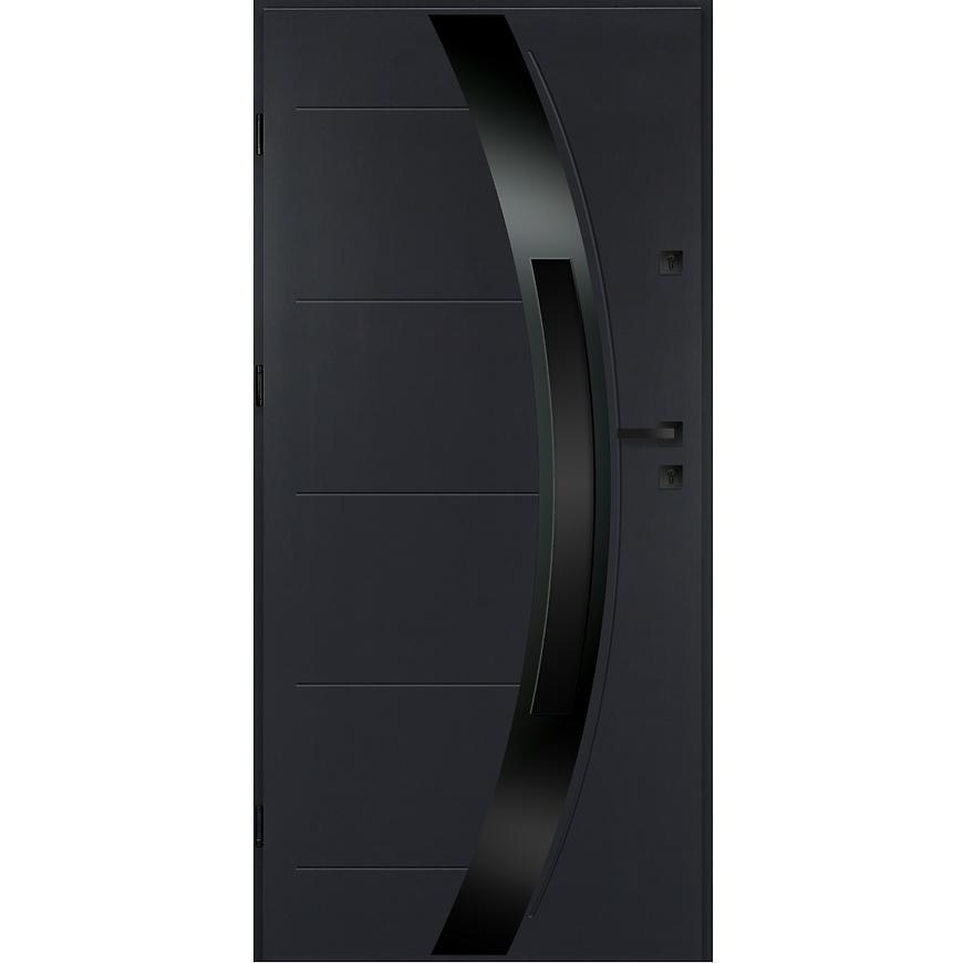 Vchodové dveře Selene 80L antracit