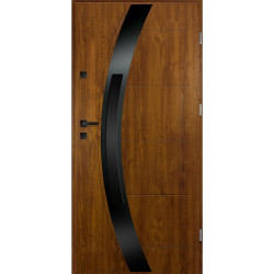 Vchodové dveře Selene 90P zlatý dub