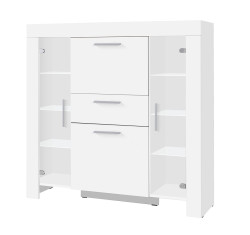 Velká vitrína Cezar 7 Barva korpusu: Bílá