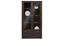 Velká vitrína Finezja F22 Barva korpusu: Dub - sonoma čokoláda