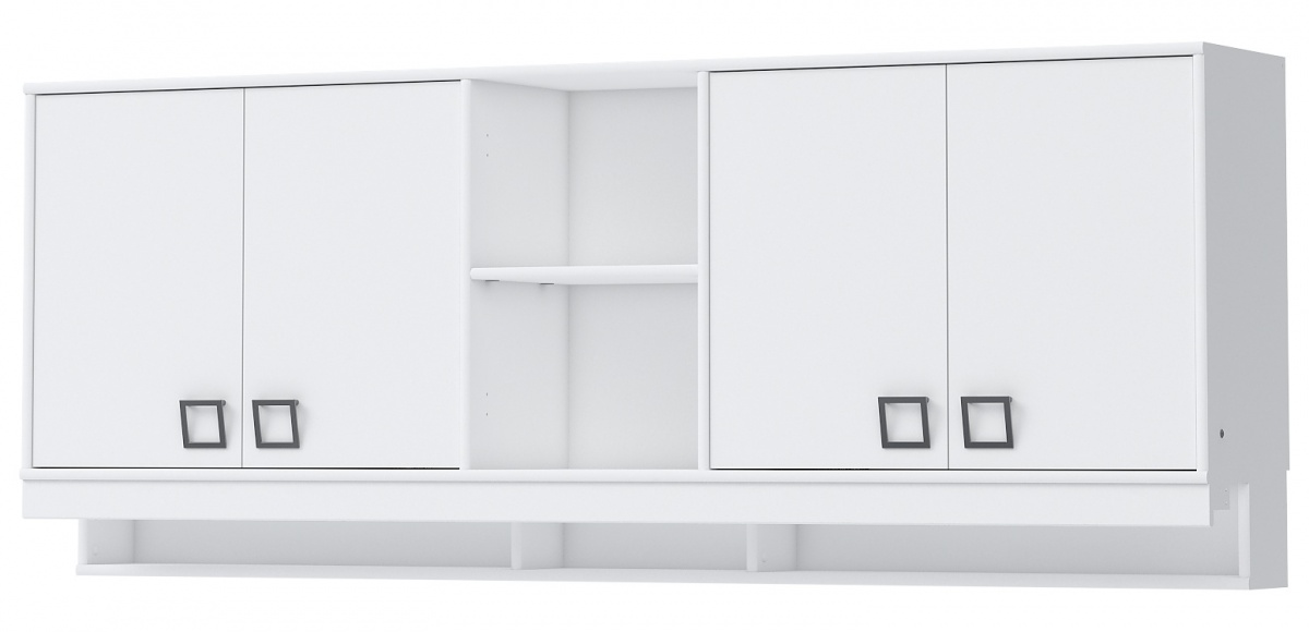 Velké závěsné skříňky sloane - bílá