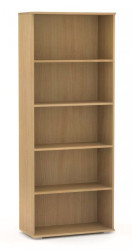 Velký policový regál rea office s50 - buk
