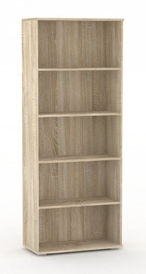 Velký policový regál rea office s50 - dub bardolino