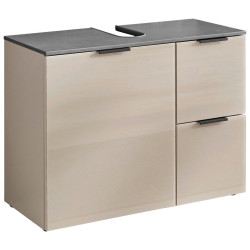 Venda SKŘÍŇKA POD UMYVADLO, kašmírová, antracitová, kašmírová, 80/60/35 cm