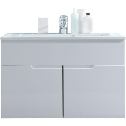 Venda SKŘÍŇKA S UMYVADLEM, vysoce lesklá bílá