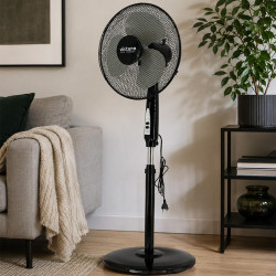 Ventilátor Floor 40 Basic VO2557 s dálkovým ovládáním black