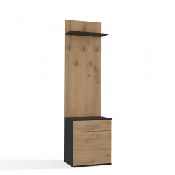 Věšák Duo antracit/artisan