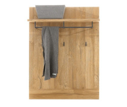 Věšákový panel memphis - dub granson/grafit