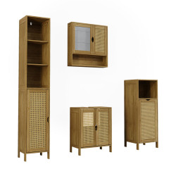 Vicco BADMÖBEL-SET Liora, Bambus, 4dílná