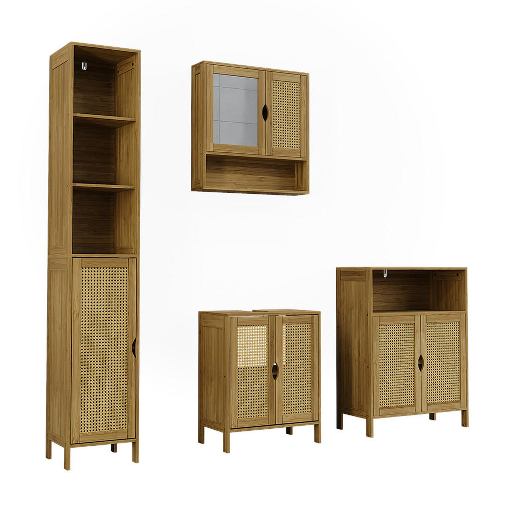 Vicco BADMÖBEL-SET Liora, Bambus, 4dílná