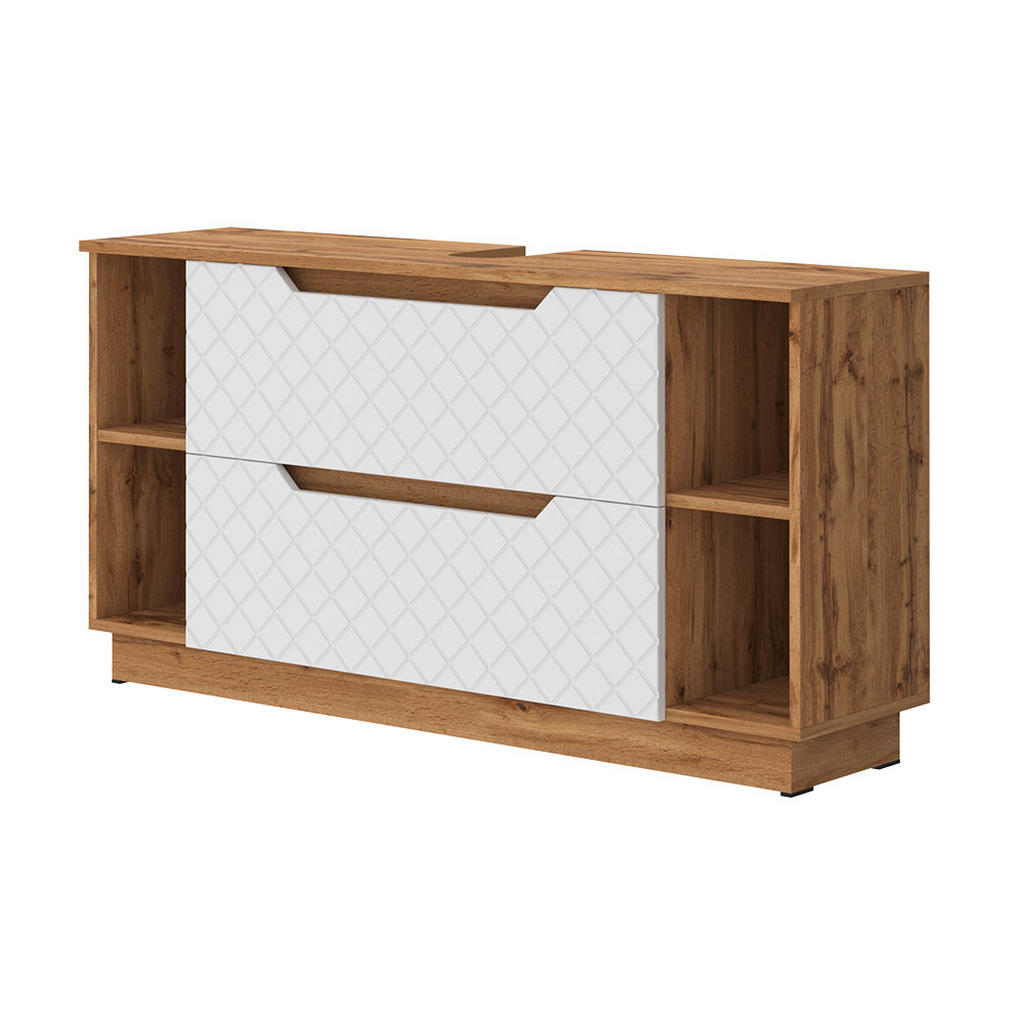Vicco DOLNÍ SKŘÍŇKA POD DŘEZ Lotta Bílá 119.2 x 62.5 cm se 2 zásuvkami