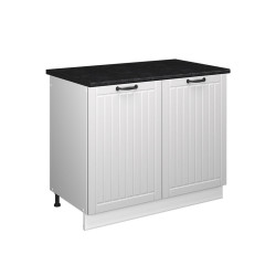 Vicco SKŘÍŇKA POD DŘEZ Fame-Line, Bílý venkovský dům/Bílá, 100 cm, PD Antracit