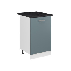 Vicco SPODNÍ SKŘÍŇKA KUCHYŇSKÉ LINKY R-Line, Modrošedá/Bílá, 50 cm pracovná doska antracitová