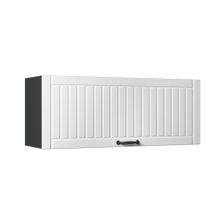 Vicco VĚŠÁK NA STĚNU Fame-Line, Bílý venkovský dům/Antracit, 100 cm
