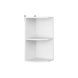 Vicco VISACÍ SKŘÍŇ R-Line, Bílá/Bílá, 30 cm med 2 rum