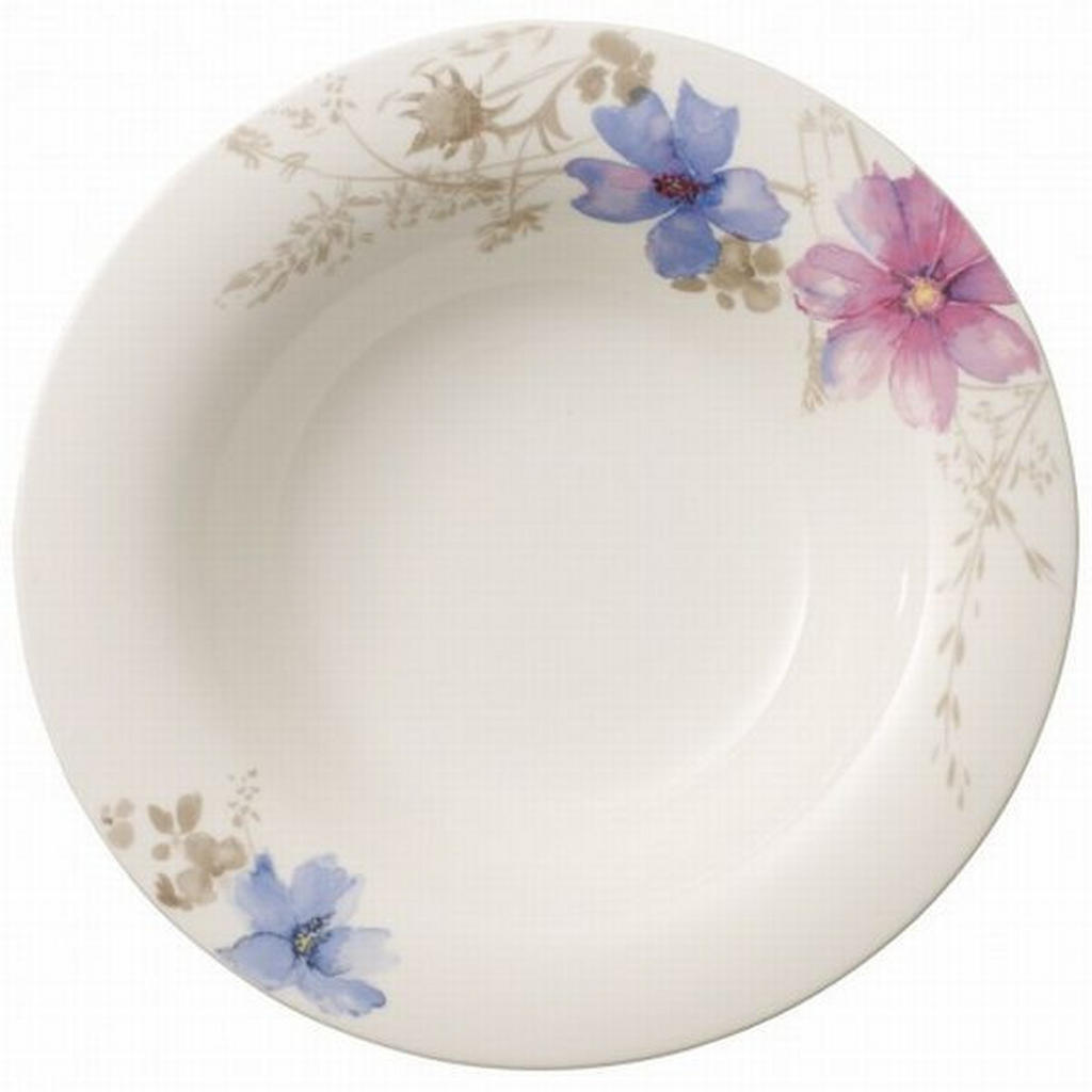 Villeroy & Boch HLUBOKÝ TALÍŘ Mariefleur Gris Basic 23 cm
